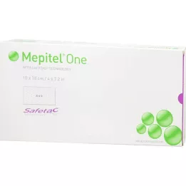 MEPITEL Bir adet 10x18 cm silikon file bandaj, 10 adet