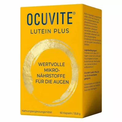 Ocuvite Lutein Plus kapsüller, 60 adet Ocuvite Lutein Plus kapsüller, 60 adet