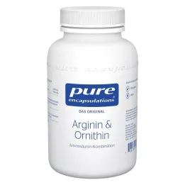 PURE ENCAPSULATIONS Arjinin+Ornitin Kapsülleri, 90 Kapsül