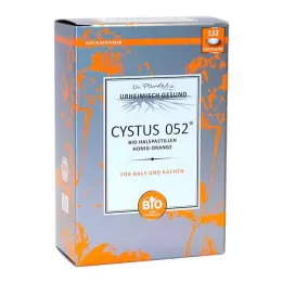 Cystus 052 Organik Boğaz Pastili Ballı Portakal, 132 adet