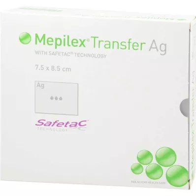 MEPILEX Transfer Ag köpük sargı 7,5x8,5 cm steril, 10 adet MEPILEX Transfer Ag köpük sargı 7,5x8,5 cm steril, 10 adet