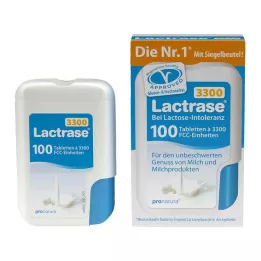 LACTRASE 3.300 FCC Tıklamalı dağıtıcıda tabletler, 100 adet