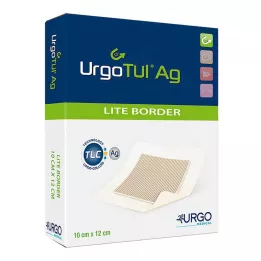URGOTÜL Ag Lite Border 10x12 cm bandaj, 10 adet