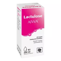 Laktuloz AIWA 670 mg/ml oral çözelti, 200 ml