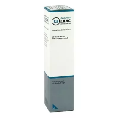 CALCILAC Efervesan tabletler, 20 adet CALCILAC Efervesan tabletler, 20 adet