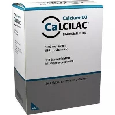 CALCILAC Efervesan tabletler, 100 adet