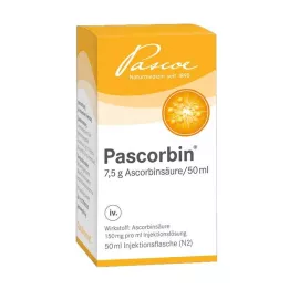 PASCORBIN Enjeksiyonluk çözelti Enjeksiyonluk flakon, 20X50 ml
