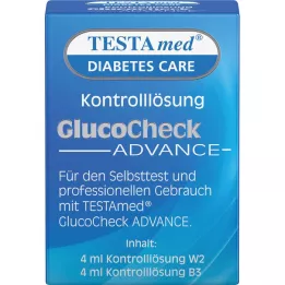 TESTAMED GlucoCheck Advance kontrol çözeltisi, 4 ml