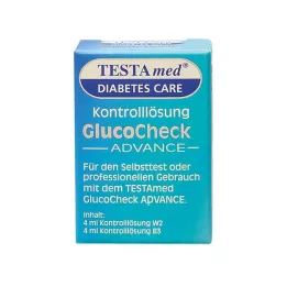 TESTAMED GlucoCheck Advance kontrol çözeltisi, 4 ml