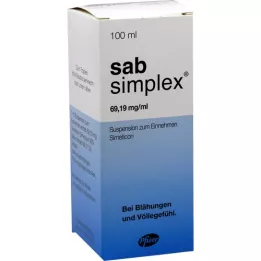 SAB simplex oral süspansiyon 100 ml, 100 ml