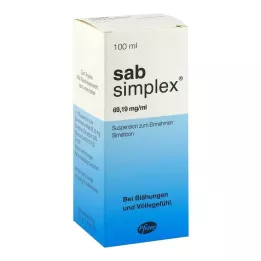 SAB simplex oral süspansiyon 100 ml, 100 ml