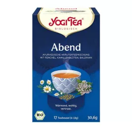 YOGI TEA Akşam çayı organik filtre torbası, 17X1,8 g