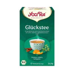 YOGI TEA Glückstee Organik Filtre Torbası, 17X1,8 g