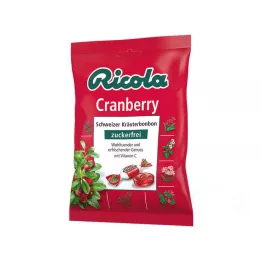 Ricola şekersiz kızılcık şekeri, 75 gr