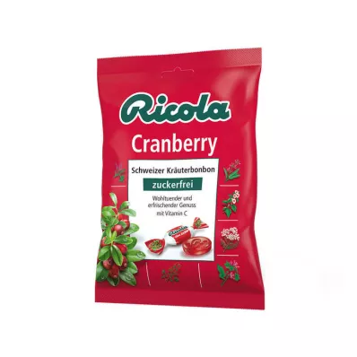 Ricola şekersiz kızılcık şekeri, 75 gr Ricola şekersiz kızılcık şekeri, 75 gr