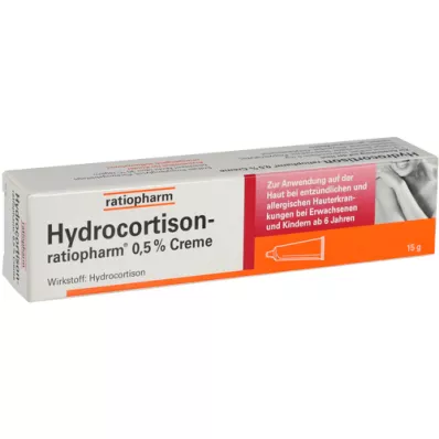 HYDROCORTISON-ratiopharm %0,5 krem, 15 g