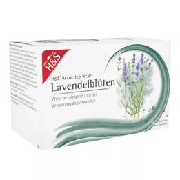 H&amp;S Lavanta çiçekleri filtre torbası, 20X1.0 g