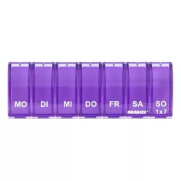 ANABOX 1x7 mor, 1 adet
