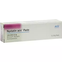 NYSTATIN acis macunu, 20 g