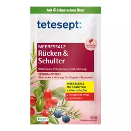 TETESEPT Deniz tuzu sırtı &amp; Omuz, 80 g