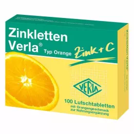 ZINKLETTEN Verla Portakal Pastilleri, 100 Kapsül