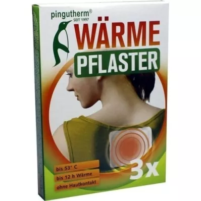 PINGUTHERM esnek ısı plasterleri, 3 adet