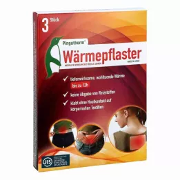 PINGUTHERM esnek ısı plasterleri, 3 adet