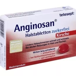 TETESEPT Anginosan boğaz tabletleri şekersiz vişne, 20 adet