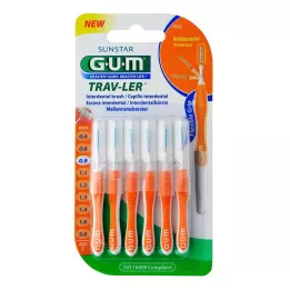 GUM TRAV-LER 0,9 mm mum turuncu Intendent.+6 kapak, 6 adet