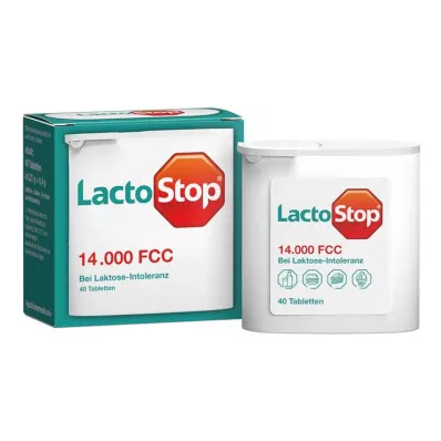 LACTOSTOP 14.000 FCC Tablet dağıtıcı, 40 adet