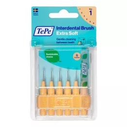 Tepe arayüz fırçası x-soft 0,45mm, 6 adet