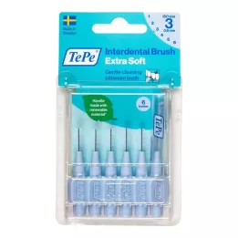 Tepe arayüz fırçası x-soft 0.6mm, 6 adet