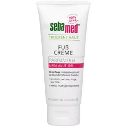SEBAMED Kuru Ciltler İçin Parfümsüz Ayak Kremi Üre %10, 100 ml