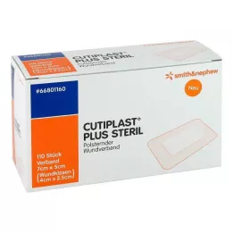Cutiplast Plus steril 5x7 cm bandaj, 110 adet