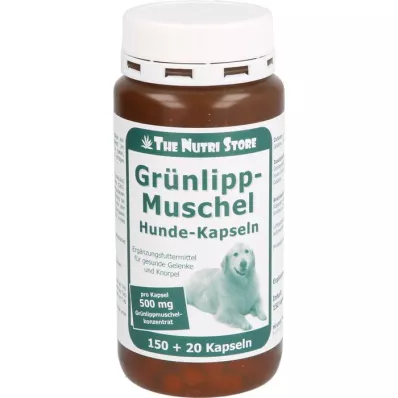 GRÜNLIPPMUSCHEL Köpekler için 500 mg kapsül, 150 adet