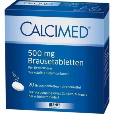 CALCIMED 500 mg efervesan tablet, 20 adet