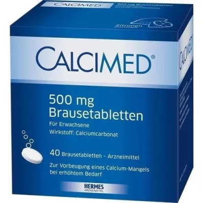 CALCIMED 500 mg efervesan tablet, 40 adet