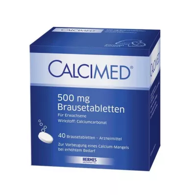 Kalsimlenmiş 500 mg efervesan tablet, 40 adet