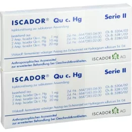 ISCADOR Qu c.Hg serisi II Enjeksiyonluk çözelti, 14X1 ml