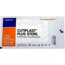CUTIPLAST Artı steril 7,8x15 cm pansuman, 1 adet
