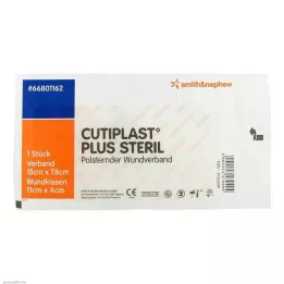 Cutiplast Plus steril 7,8x15 cm bandaj, 1 adet