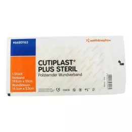 Cutiplast Plus steril 10x19,8 cm bandaj, 1 adet