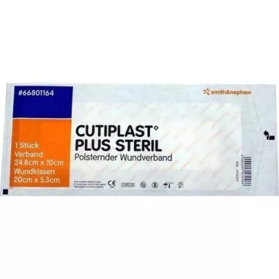 CUTIPLAST Plus steril 10x24,8 cm pansuman, 1 adet