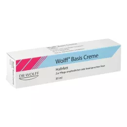 WOLFF Yarı yağlı baz krema, 50 ml