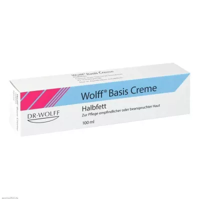 WOLFF Baz krema yarı yağlı, 100 ml