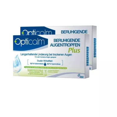 OPTICALM Yatıştırıcı Göz Damlası Plus tek doz, 20X0,5 ml
