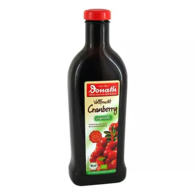 Donath Bütün Meyve Kızılcık Şekersiz Organik (500 ml) Donath Bütün Meyve Kızılcık Şekersiz Organik (500 ml)