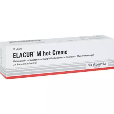 ELACUR M sıcak krema, 50 g
