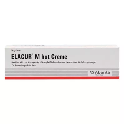 ELACUR M sıcak krema, 50 g