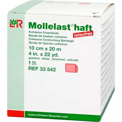 Mollelast yapışkanlı lateks içermeyen 10cmx20m gerilmiş kırmızı, 1 adet Mollelast yapışkanlı lateks içermeyen 10cmx20m gerilmiş kırmızı, 1 adet
